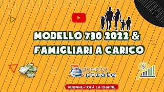 Modello 730 detrazioni per familiari a carico ExtraEU [upl. by Adnima]