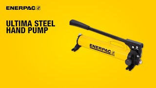 Ultima Steel Hand Pump  2 stage  Enerpac [upl. by Garratt]