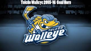 Toledo Walleye 201516 Goal Horn [upl. by Ekusoyr]