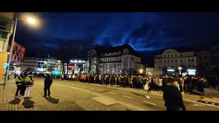 SachsenBautzen Demo 21022022 [upl. by Ardle]