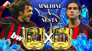 DISAPPOINTING PRIME MALDINI X PRIME NESTA MAX RATED H2H GAMEPLAY AND REVIEW FIFA MOBILE 23 [upl. by Jocelyne]