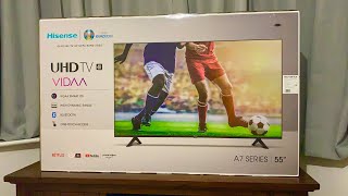 Hisense E7K QLED TV Review  Hisense 55E7K 2023 TV  4K HDR Dolby Vision Dolby Atmos [upl. by Matthei]