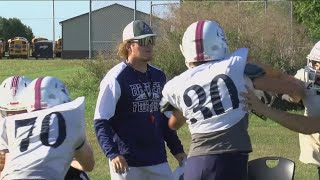 Its surreal at times 23yearold leading Lakota High School football program [upl. by Hendrix]