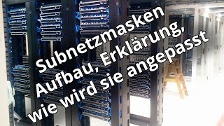 Netzwerk Wie funktioniert das Internet  Die Subnetzmaske [upl. by Whitebook]