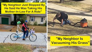 Times People Felt Pure Joy Living Next Door To Their Funny Neighbors New Pics  Funny Daily [upl. by Anaizit182]