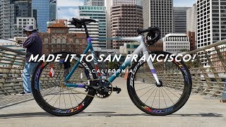 RIDING A FIXED GEAR BIKE THROUGH SAN FRANCISCO [upl. by Jerrine376]