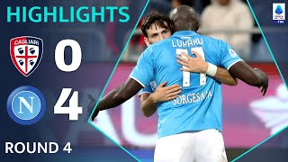 CagliariNapoli 0  4  Highlights amp Goals  Serie A 202425 [upl. by Nitsed223]