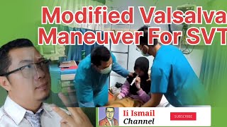 Modified Valsalva Maneuver For SVT [upl. by Enilav]