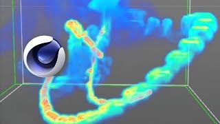 Turbulence FD In Cinema 4D Easy [upl. by Ahtanaram]