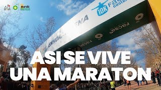 Asi se vive y se sufre la Maraton de Castellon 2019 [upl. by Eilama163]