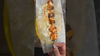 Grill mushrooms shorts grill mushroom skewers bbqmushroomfyptiktok foodie [upl. by Cleveland]