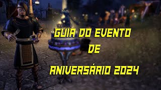 The Elder Scrolls Online Guia do Evento Anniversary Jubilee 2024 PTBR [upl. by Oxley363]