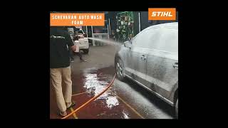 STIHL HIGH PRESSURE WASHER RE 105X  Schevaran Foam Wash Liquid [upl. by Arratoon]