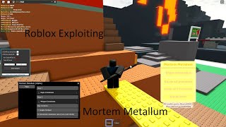 Roblox Exploiting Exploiting on Mortem Metallum [upl. by Cavan]