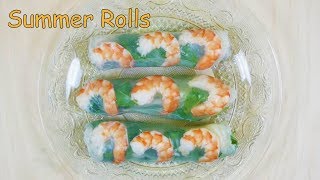 SUPER EASY Vietnamese Summer Roll Gỏi cuốn Recipe [upl. by Nennerb904]