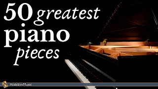 The Best of Piano  50 Greatest Pieces Chopin Debussy Beethoven Mozart [upl. by Sebastian830]