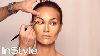 How to Contour Your Face in 5 Easy Steps  Makeup Tutorial  InStyle [upl. by Valentino]