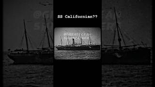 Is that really SS Californian❓californian titanic theory 1997 sinking movie shorts fyp [upl. by Maiga]