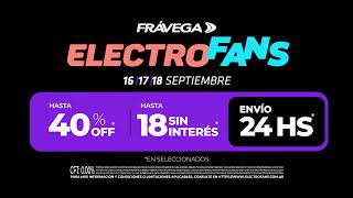 ¡Ya llega Electro Fans a Frávega [upl. by Honniball72]