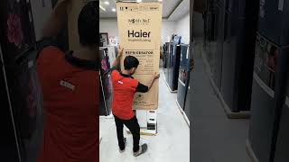 Best haier fridge review and unboxing [upl. by Eendys]