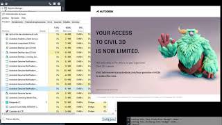 AL GRANO SOLUCION licencia Autodesk Autocad Civil3D 2022 1 MINUTO [upl. by Roede777]