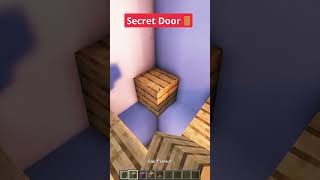 Minecraft Easy Secret Door😱 shorts [upl. by Landers570]