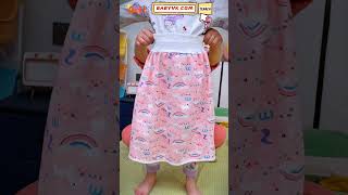 Fed Up with Nighttime BedWetting Meet Our Anti Bed Wetting Washable Diaper Skirt Potty Train [upl. by Lindell414]