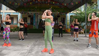 23 Minute Exercise Routine To Lose Belly Fat  Zumba Class [upl. by Enegue932]