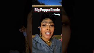 Big Poppa Remix music rap versechallenge femalerapper newmusic newyorkrap biggiesmalls [upl. by Leahpar935]