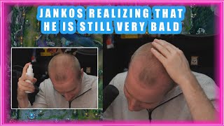 Jankos Realizing That He Is Still BALD 👀 FUNNY [upl. by Yartnod]