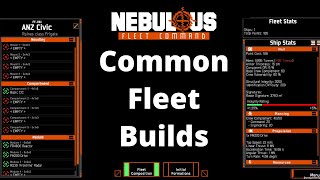 Common Fleet Builds  NEBULOUS Fleet Command [upl. by Millham267]