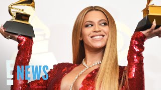 Beyonce Ties Record for the MOST Grammy Nominations  E News [upl. by Haem33]