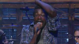 TV On The Radio  Wolf Like Me  Live on Letterman  HD amp in sync [upl. by Catharina]