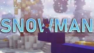 Snowman  Christmas Bedwars Edit [upl. by Jessie]