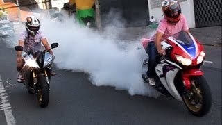 Paulo Martinho  Moto Freestyle  Quemando Rueda Burnout   Tire 1000 degree   BOTICAS [upl. by Nievelt]