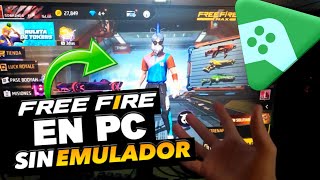 🔥YA SE PUEDE JUGAR FREE FIRE EN PC SIN EMULADOR CON GOOGLE PLAY GAME 🔴FREE FIRE en PC sin EMULADOR [upl. by Mccandless477]