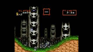 FIRST LEVEL 487  Super Ghouls n Ghosts Super Nintendo [upl. by Berry490]