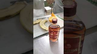 Banana Flambe 🍌🥃🤤😍bananaviral youtube egg youtubeshorts viral flambe millionaire reels [upl. by Eniala]