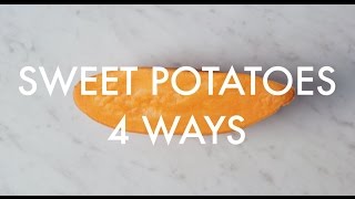 Sweet Potatoes Four Ways with Kitchy Kitchen [upl. by Faina930]