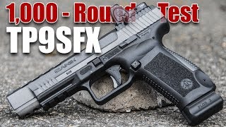 Canik TP9SFX 1000Round Review [upl. by Amluz561]