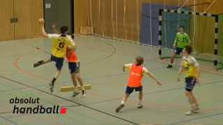 Handball 60 defence training [upl. by Neila]