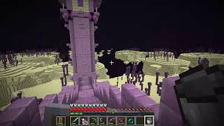 En fouille lEnd en recherche délytras sur Minecraft  Episode 10 [upl. by Moreville]