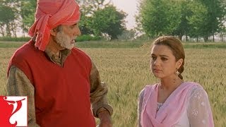 Dialogue Promo  Tere Sanskaron Ko Salaam  VeerZaara  Amitabh Bachchan Preity Zinta [upl. by Wyck]