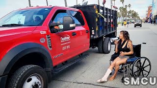 Venice Beach Hosts Weekly Friday Cleanup of Homeless Encampments [upl. by Harret106]