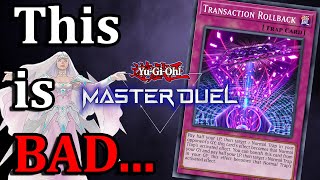 This CARD Will RUIN MASTER DUEL [upl. by Namialus]