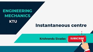 ENGINEERING MECHANICS KTU  Module 5  Rotation and Instantaneous centre  concept [upl. by Kera]