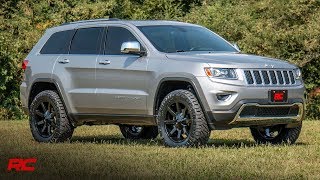 Jeep Grand Cherokee WK2 25 inch Suspension Lift Kit [upl. by Seitz195]