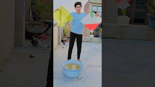 Kite 🪁 testing vaibhav bhai ne patang bheega kar faad Di 😭🥰kiteflying testing shorts [upl. by Nam]