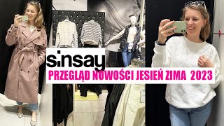 JESIENNY PRZEGLĄD NOWOŚCI I MIERZYMY SINSAY cz2 TRENDY JESIEŃ ZIMA 202324 [upl. by Verras]