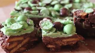 Mint aero chocolate fridge cake recipe [upl. by Niriam951]